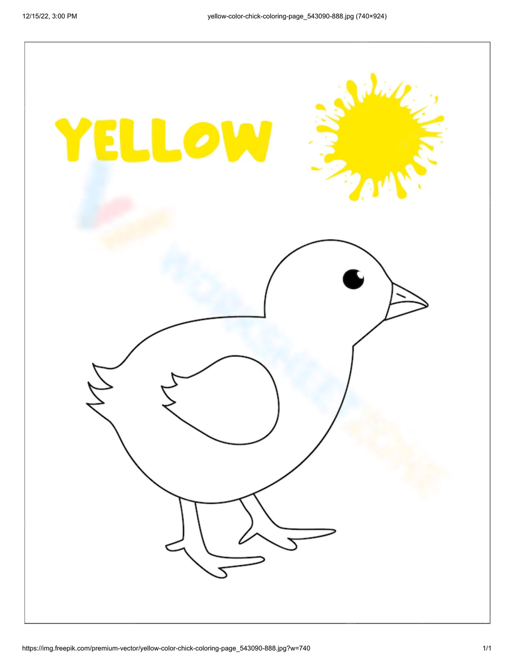 Free Printable Color Yellow Worksheets For Kids Worksheets Library Free Printable Color Yellow Worksheets For Kids Worksheets Library