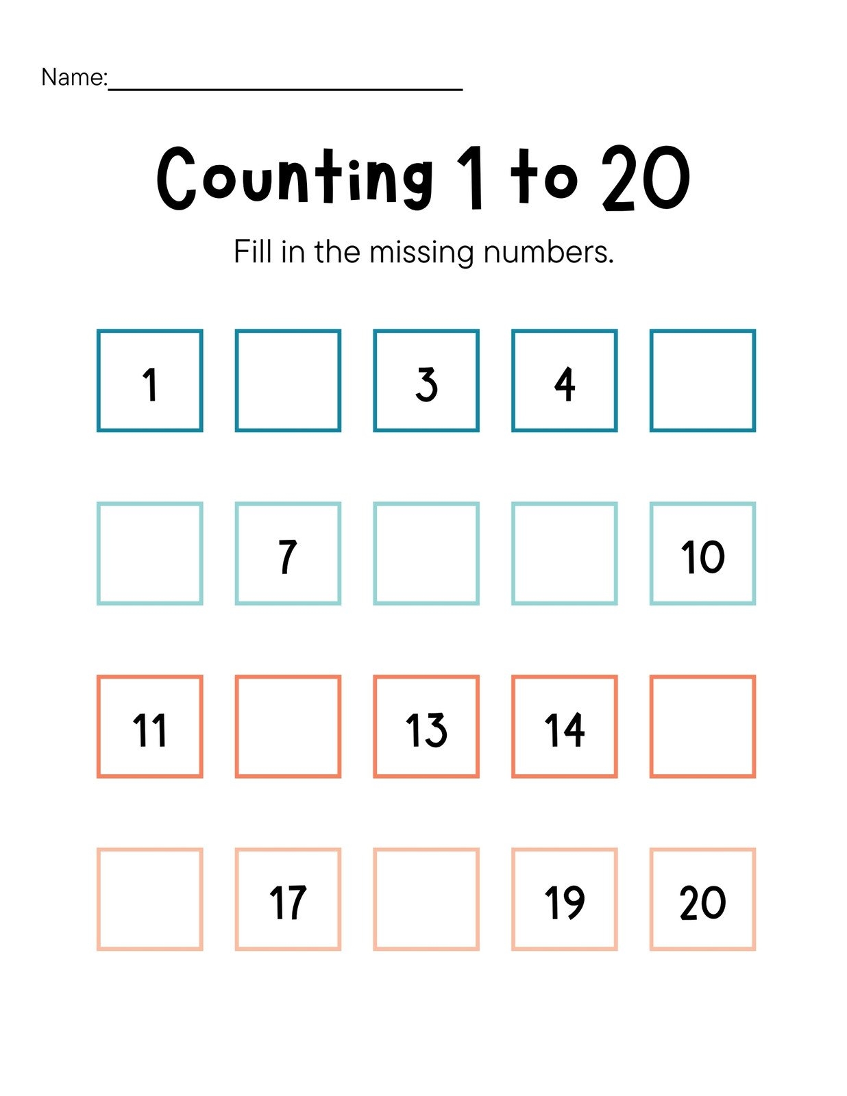 Free Printable Customizable Math Worksheet Templates Canva