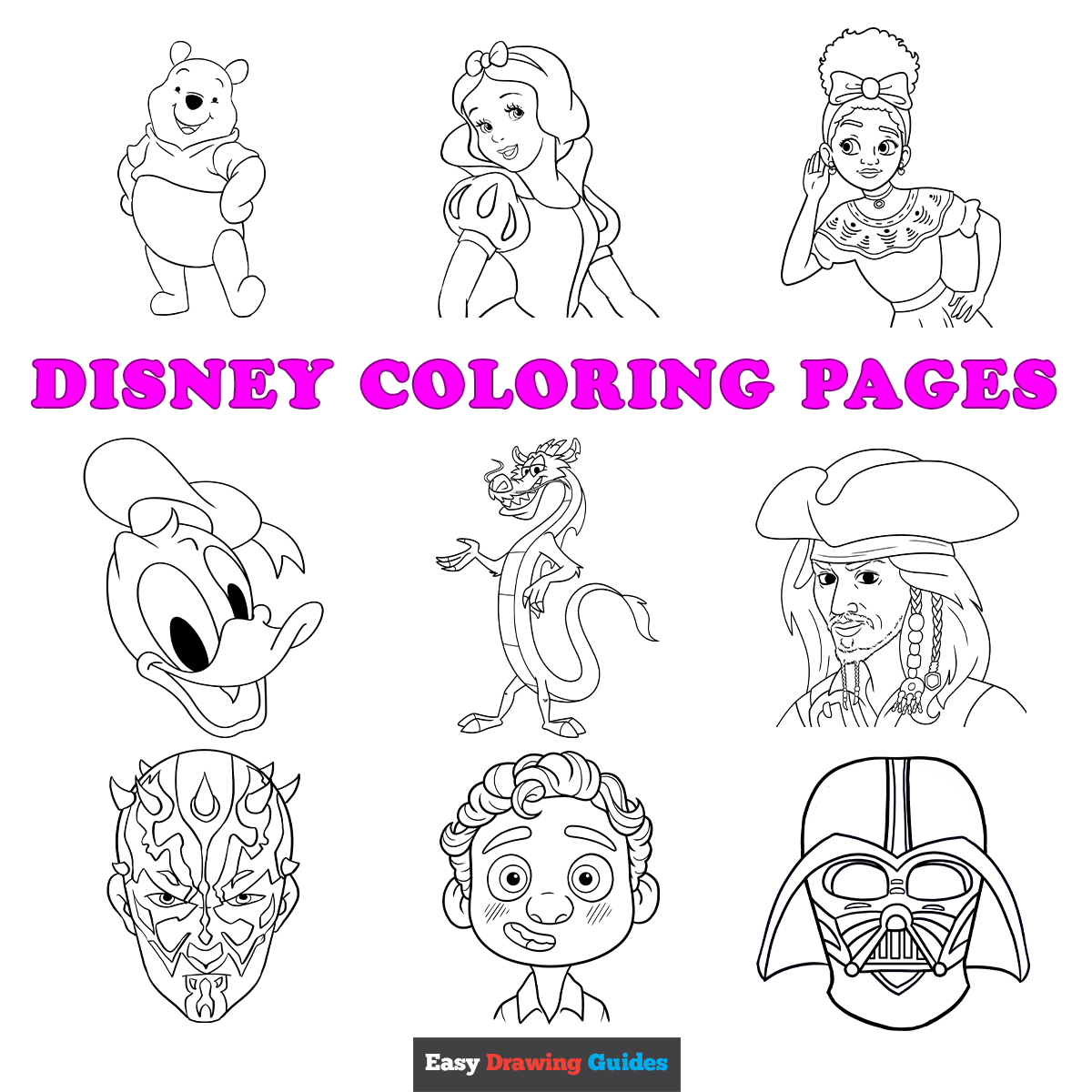 Free Printable Disney Coloring Pages For Kids
