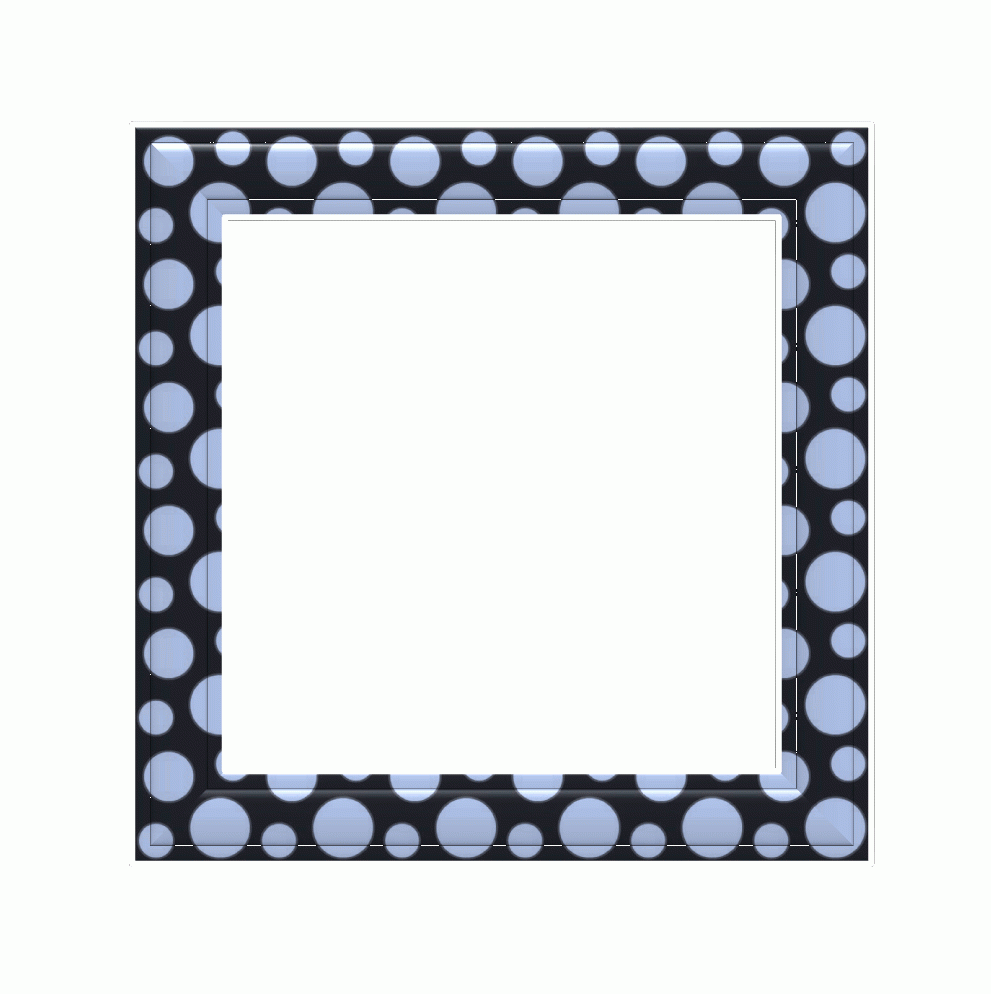 Free Printable Frames Borders And Labels With Funny Polka Dots 