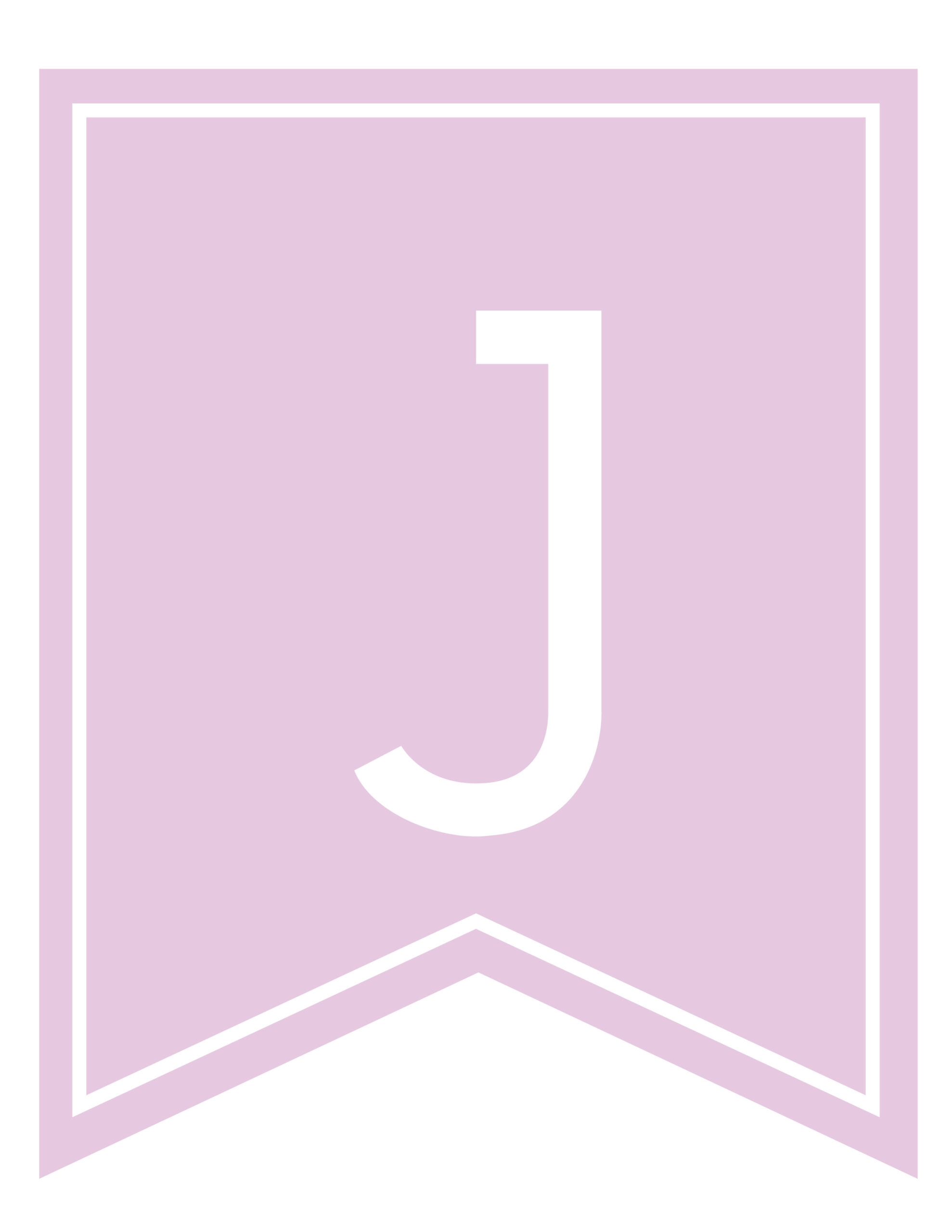 Free Printable Pink Alphabet Templates