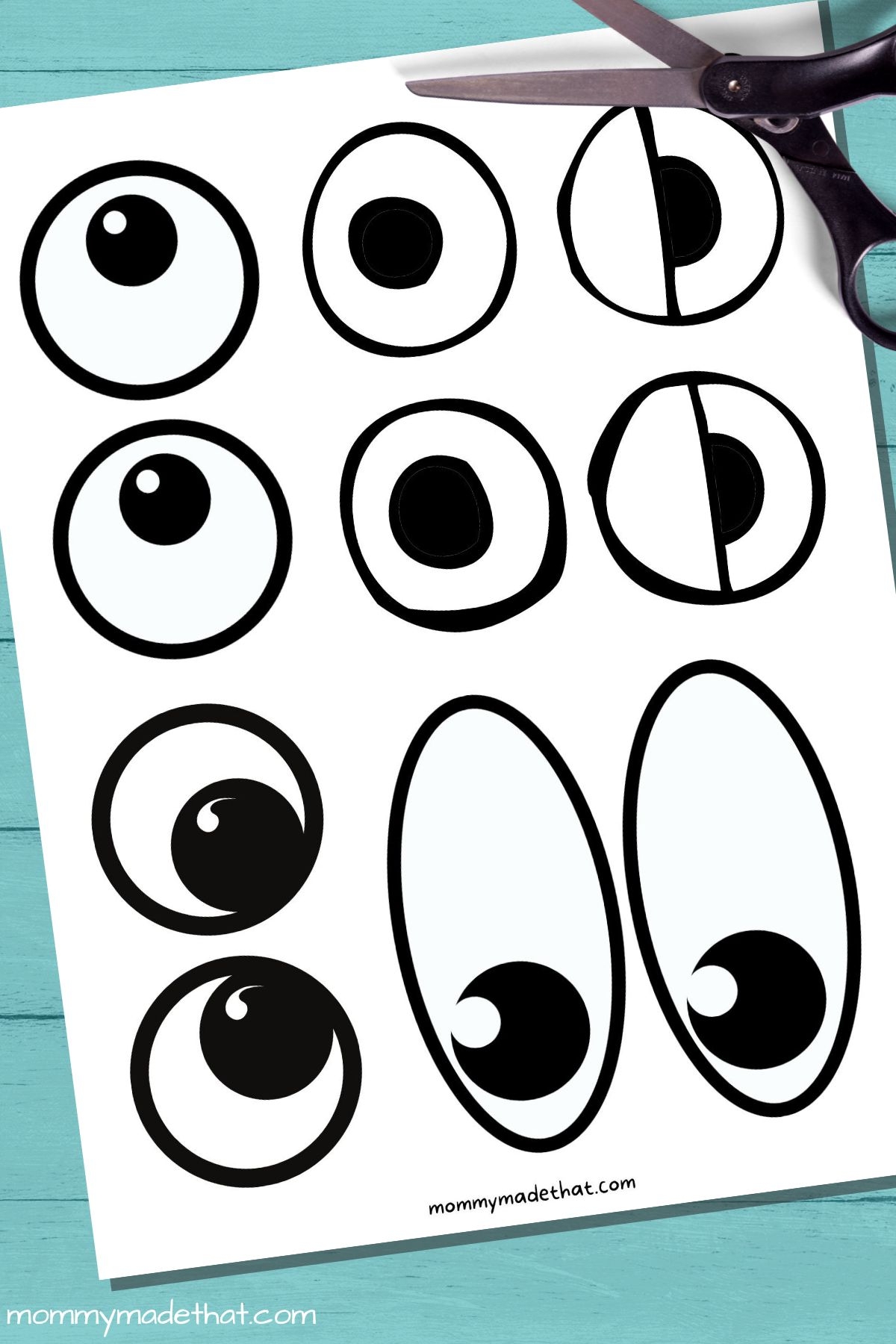 Printable Eye Worksheet