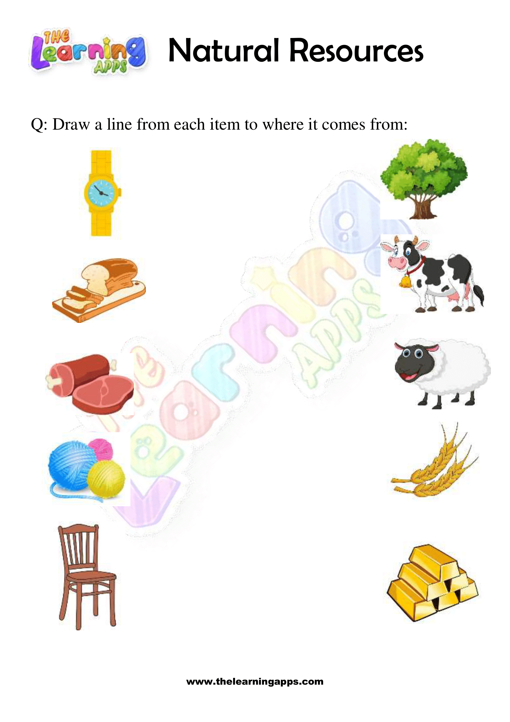 Free Printable Natural Resources Worksheets Free Printable Natural Resources Worksheets