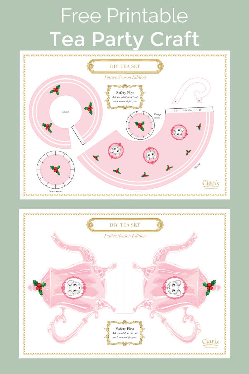 Free Printable Pink Teapot Craft Mama Likes This Free Printable Pink Teapot Craft Mama Likes This