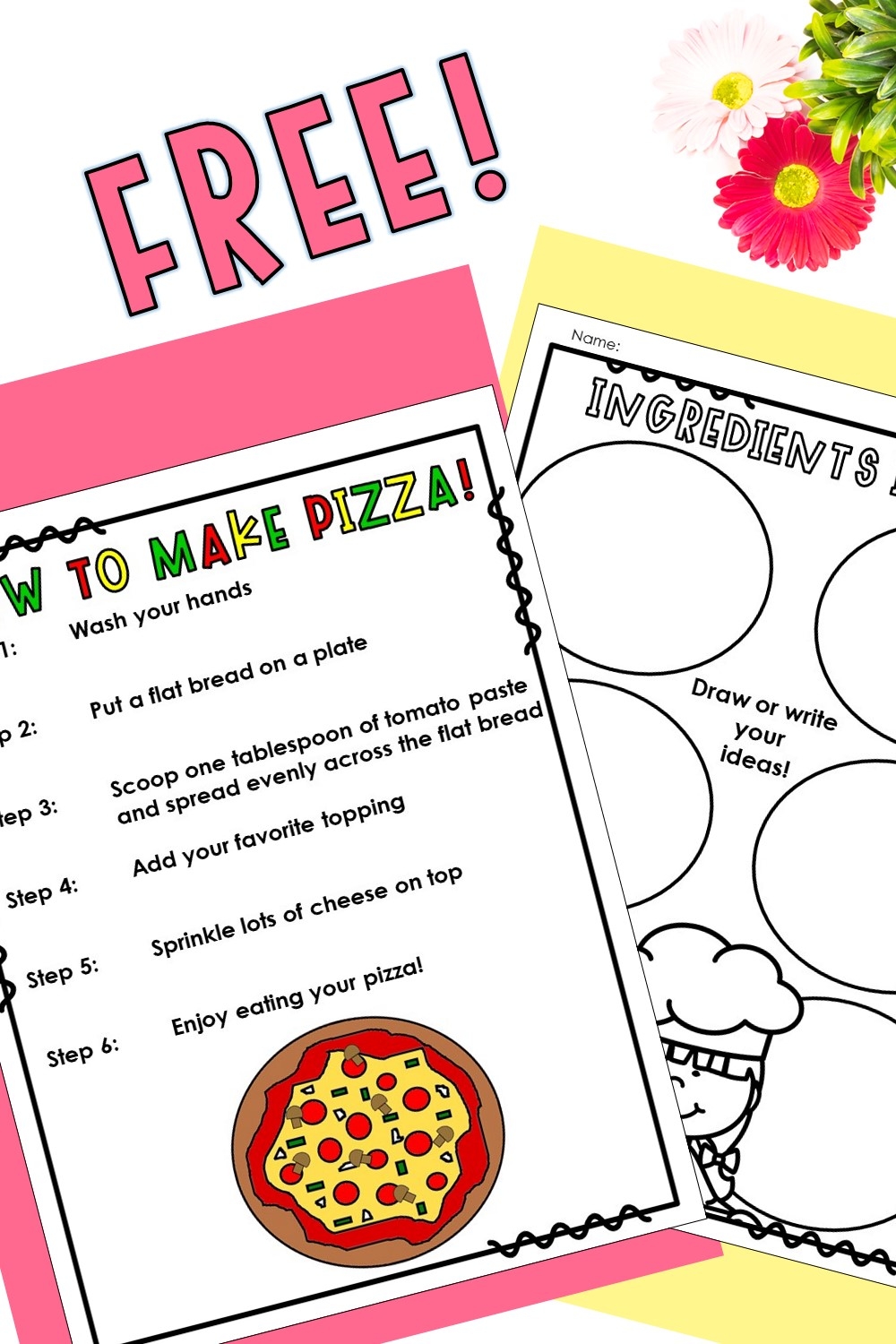 Free Printable Procedural Writing Worksheets