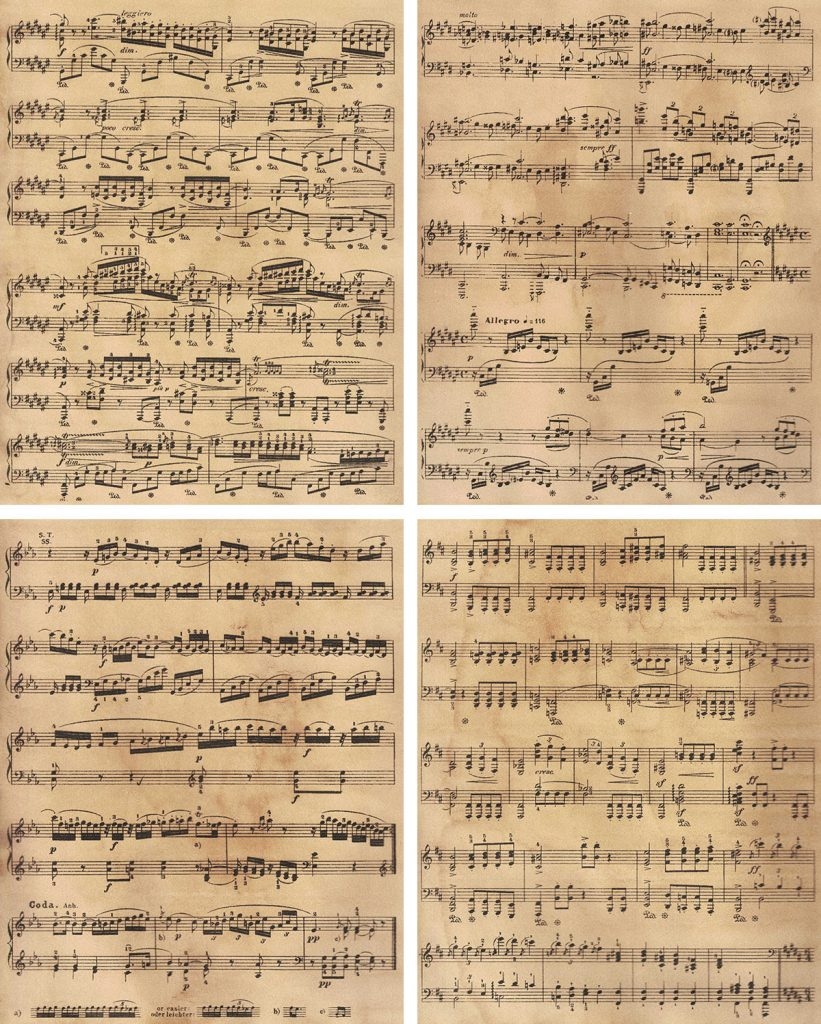 Antique Sheet Music Printable