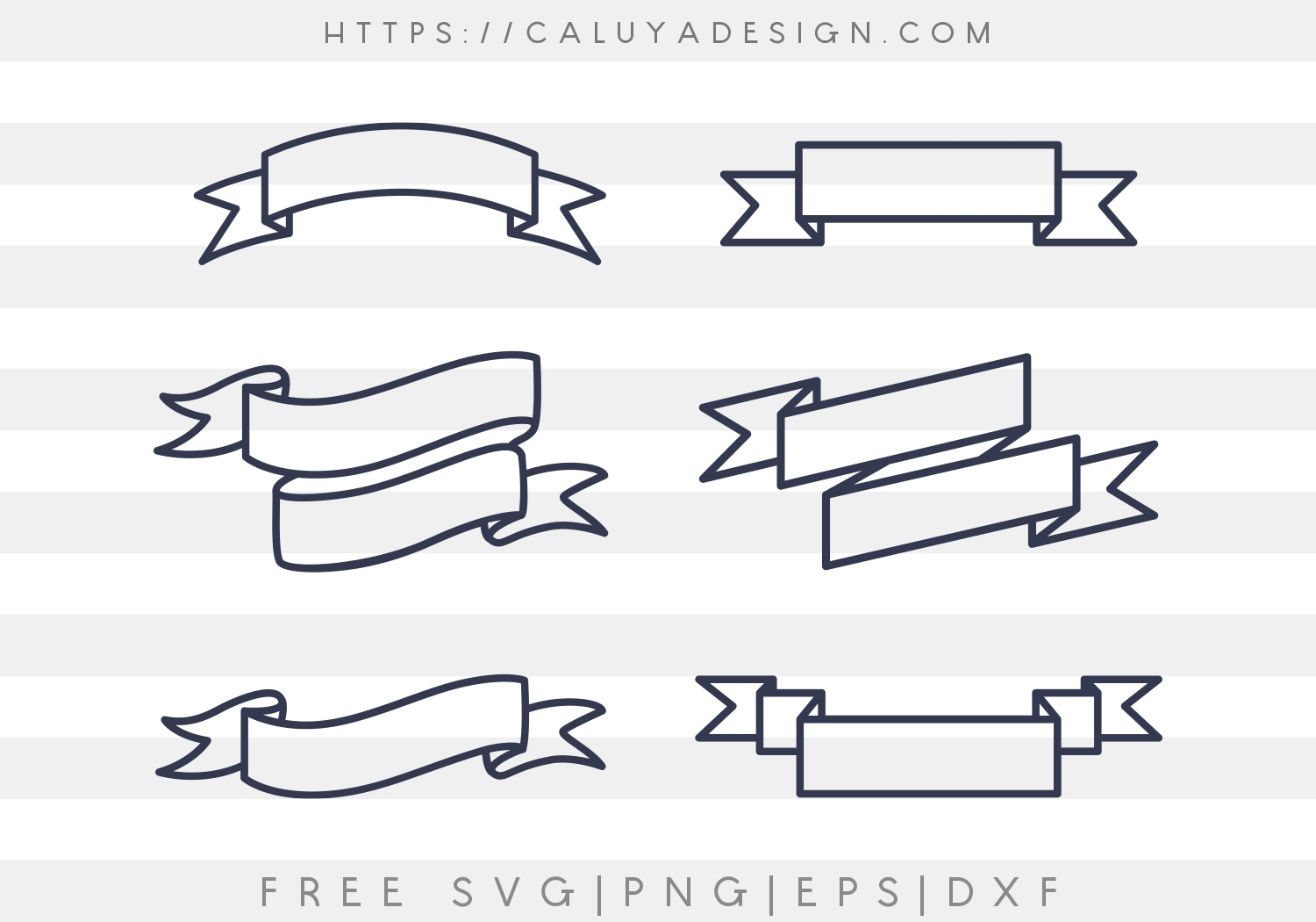 Free Ribbon Banner SVG PNG EPS U0026 DXF By Caluya Design Free Ribbon Banner SVG PNG EPS U0026 DXF By Caluya Design