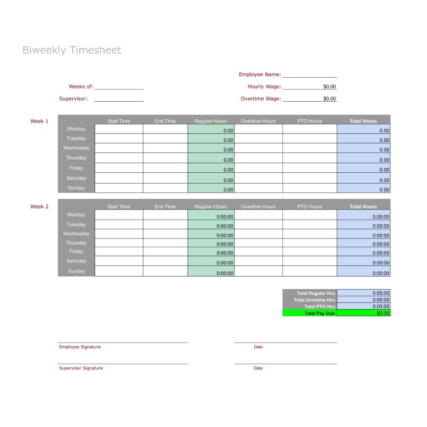 Free Timesheet Template Download Excel Sheets PDF Free Timesheet Template Download Excel Sheets PDF