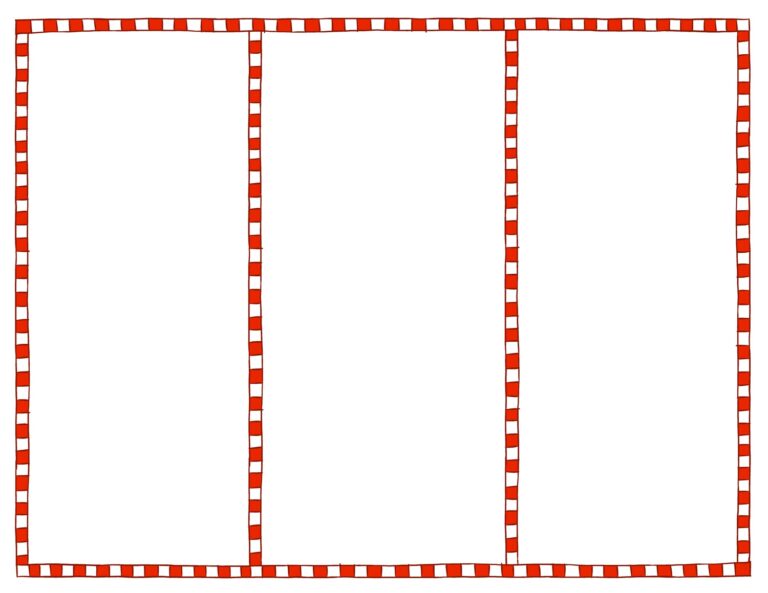 Free Tri Fold Brochure Templates Blank Printables