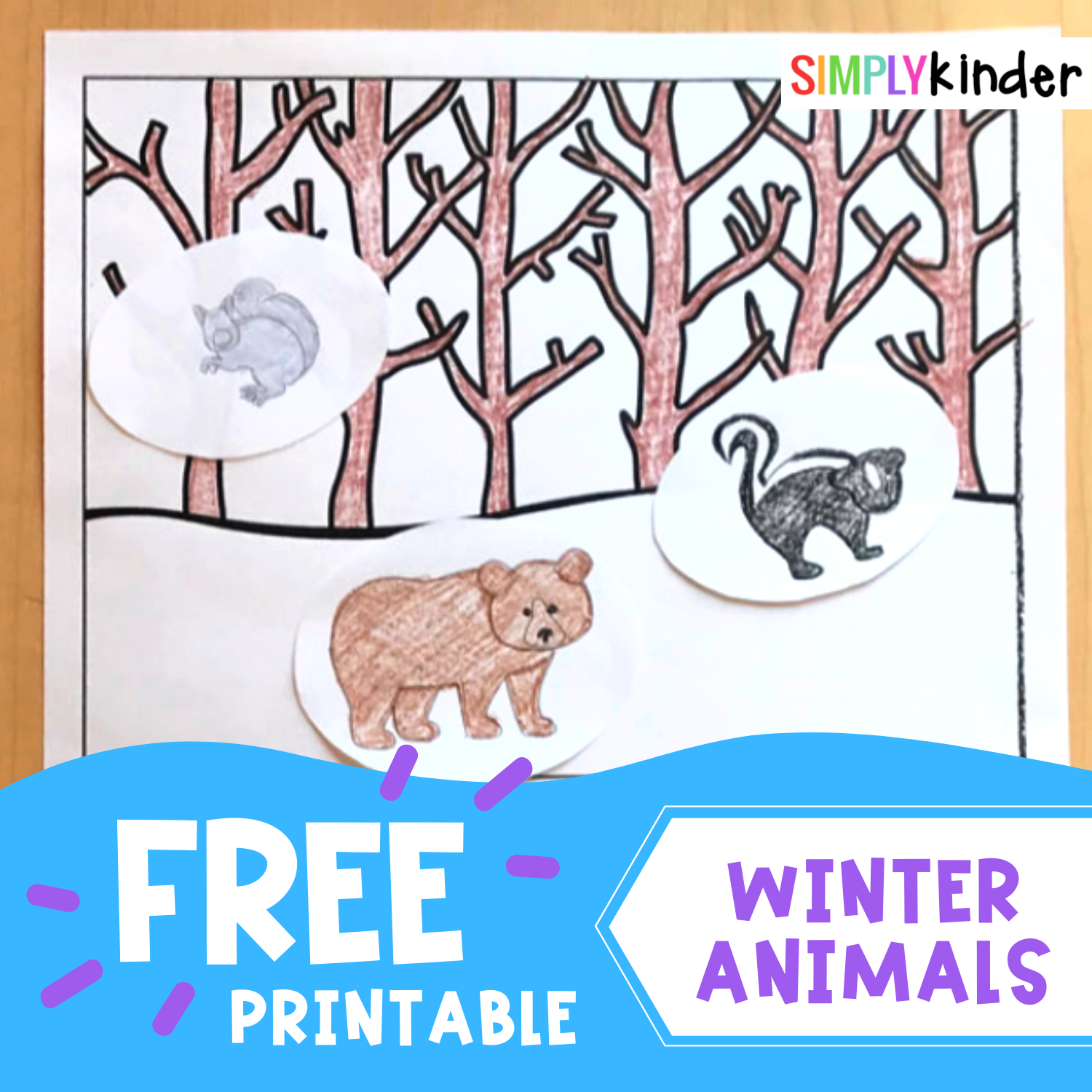 Free Printable Preschool Winter Worksheets Free Printable Preschool Winter Worksheets