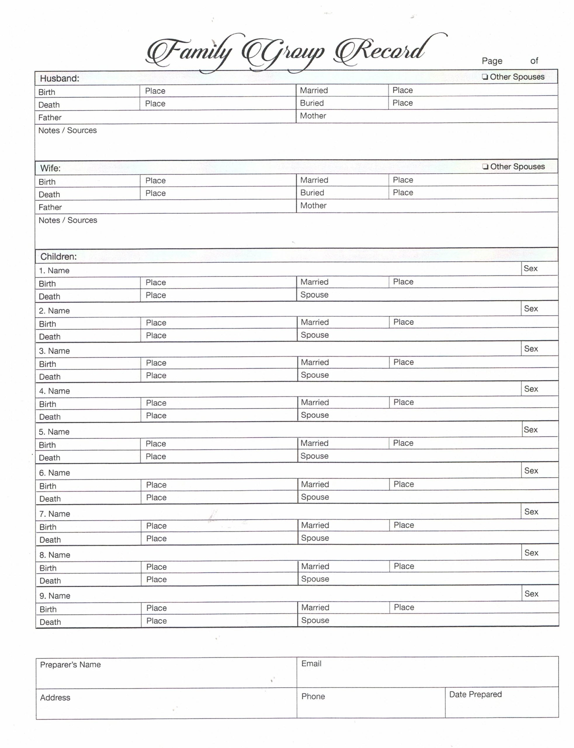 Genealogy Forms Mannsville Free Library Genealogy Forms Mannsville Free Library