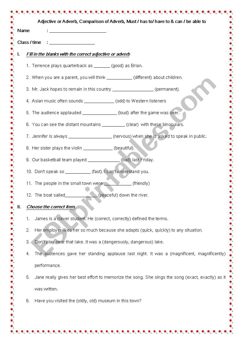 Grammar Exercise ESL Worksheet By WindaD