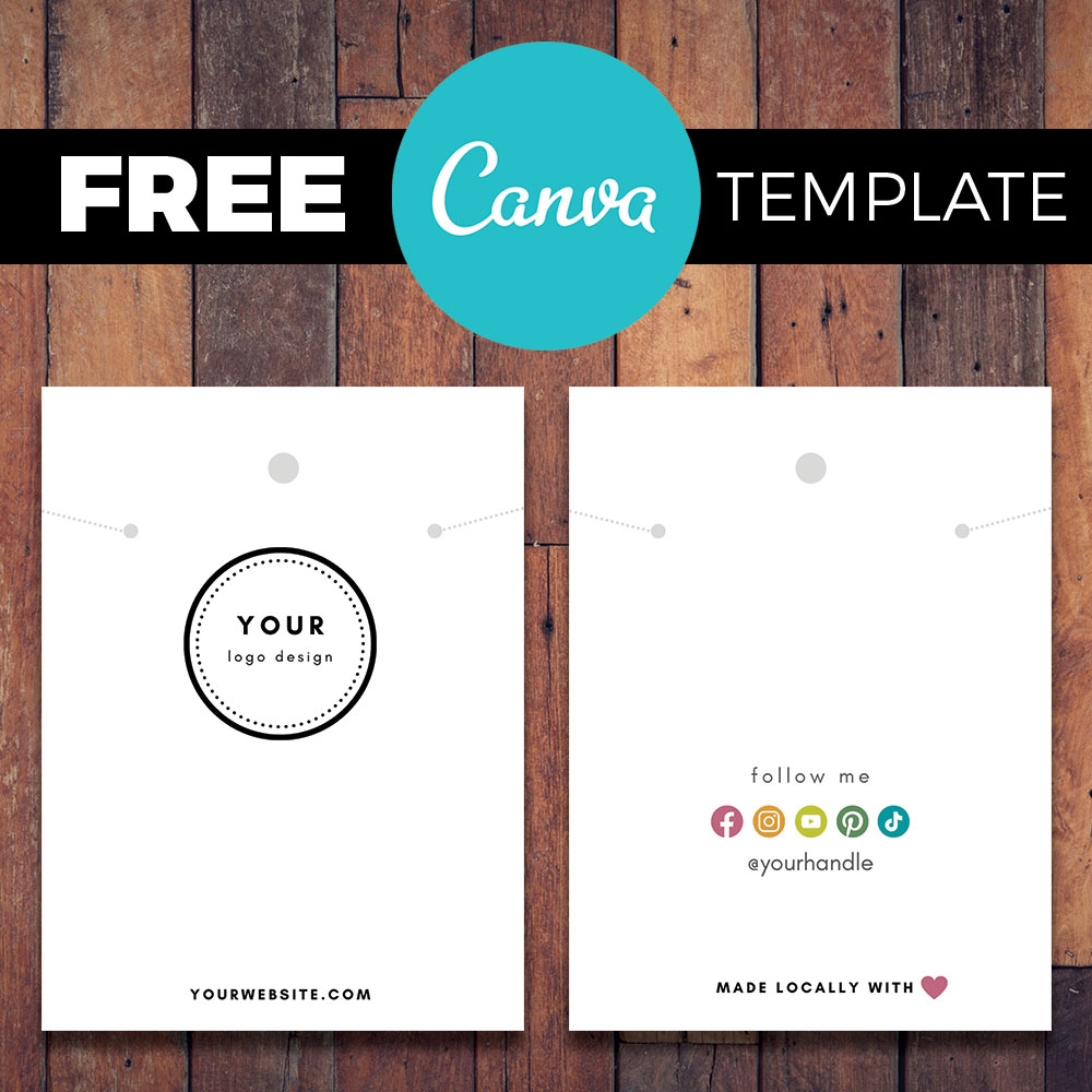 How To Use Necklace Cards FREE Printable Necklace Card Template Worksheets Library How To Use Necklace Cards FREE Printable Necklace Card Template Worksheets Library