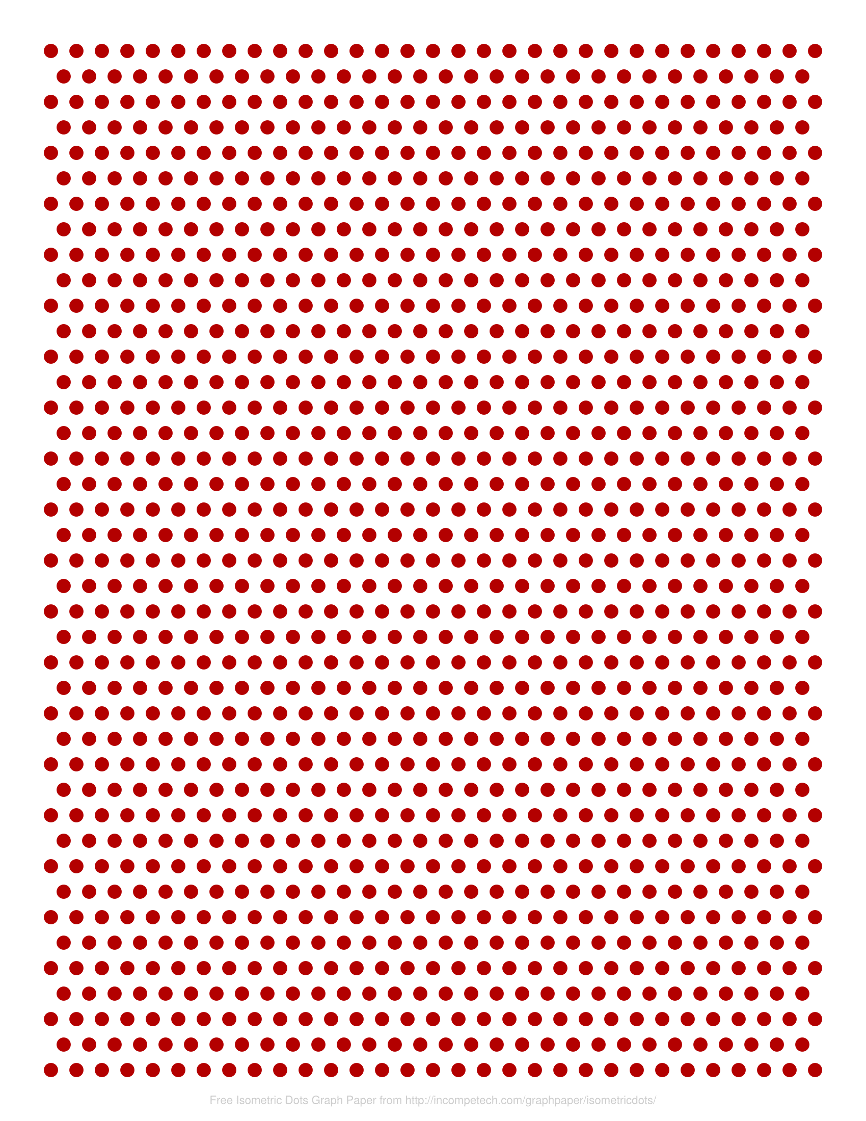 Isometric Dots Graph Paper Generators Isometric Dots Graph Paper Generators