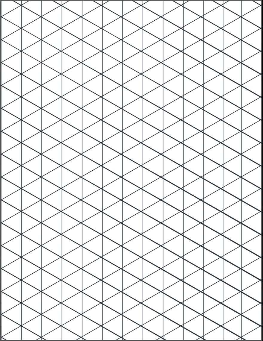 Isometric Sheet Printable Isometric Sheet Printable