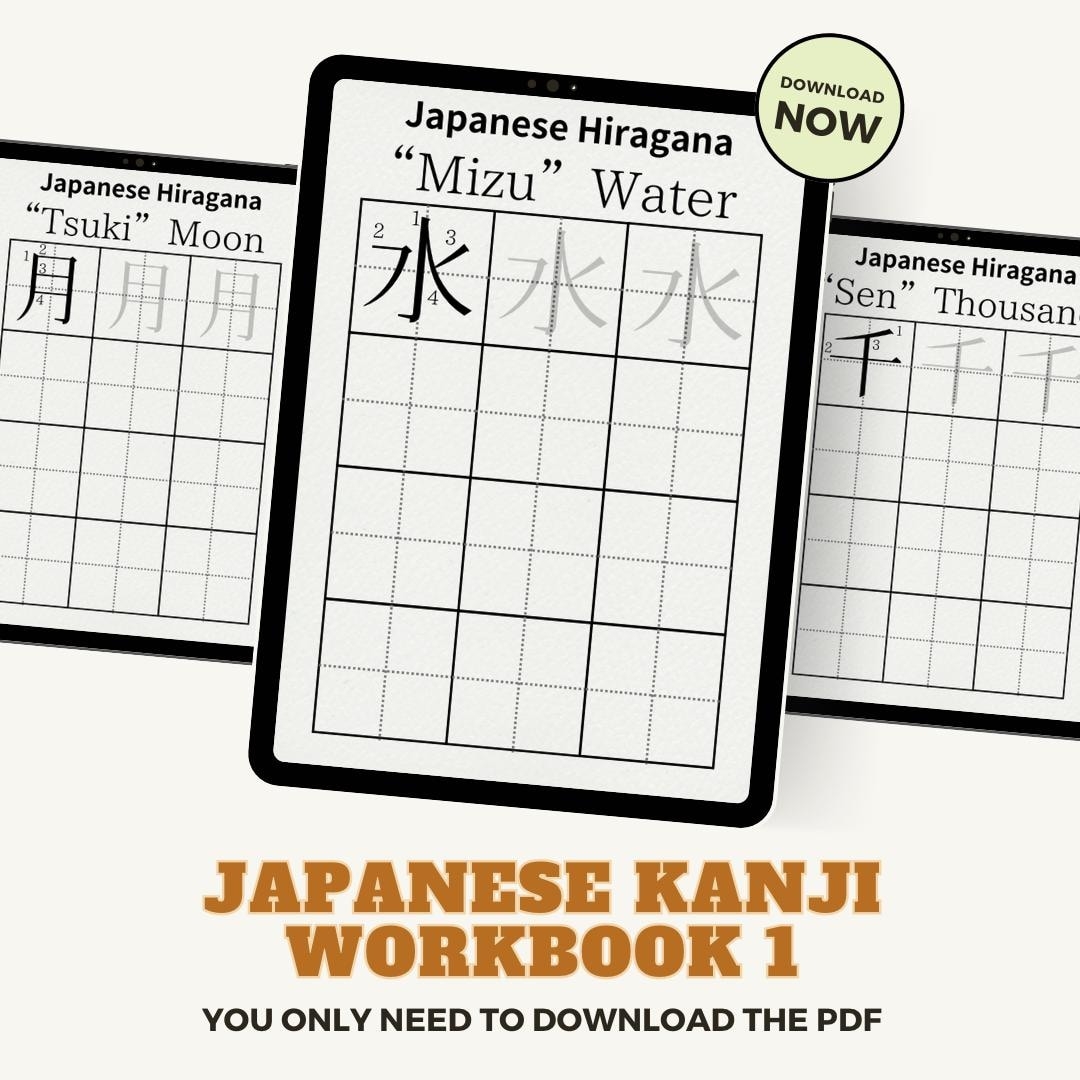 Printable Kanji Practice Sheets Pdf