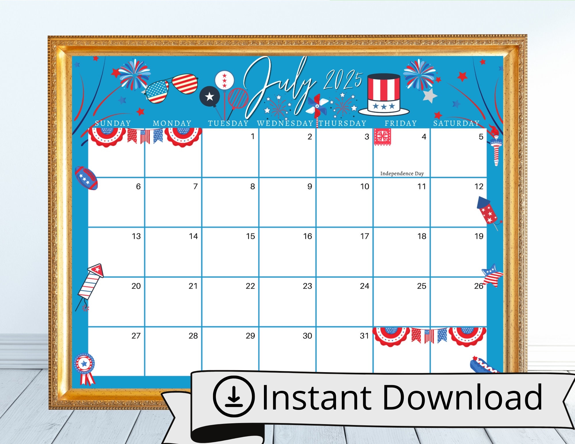 General Blue July 2025 Calendar