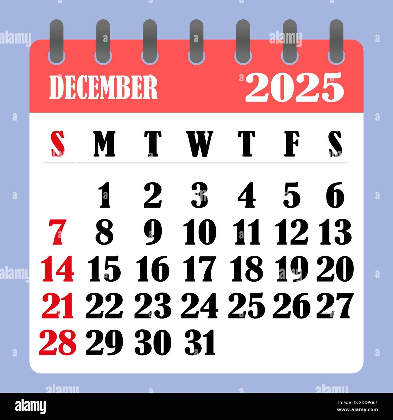 Letter Calendar For December 2025 The Week Begins On Sunday Time Planning And Schedule Concept Flat Design Removable Calendar For The Month Vect Stock Vector Image Art Alamy Letter Calendar For December 2025 The Week Begins On Sunday Time Planning And Schedule Concept Flat Design Removable Calendar For The Month Vect Stock Vector Image Art Alamy