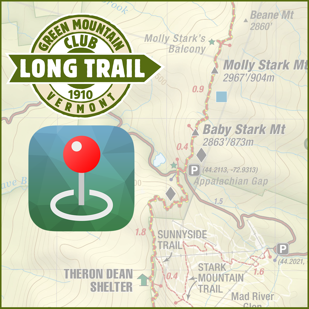 Long Trail Digital Map Now Available Green Mountain Club Long Trail Digital Map Now Available Green Mountain Club