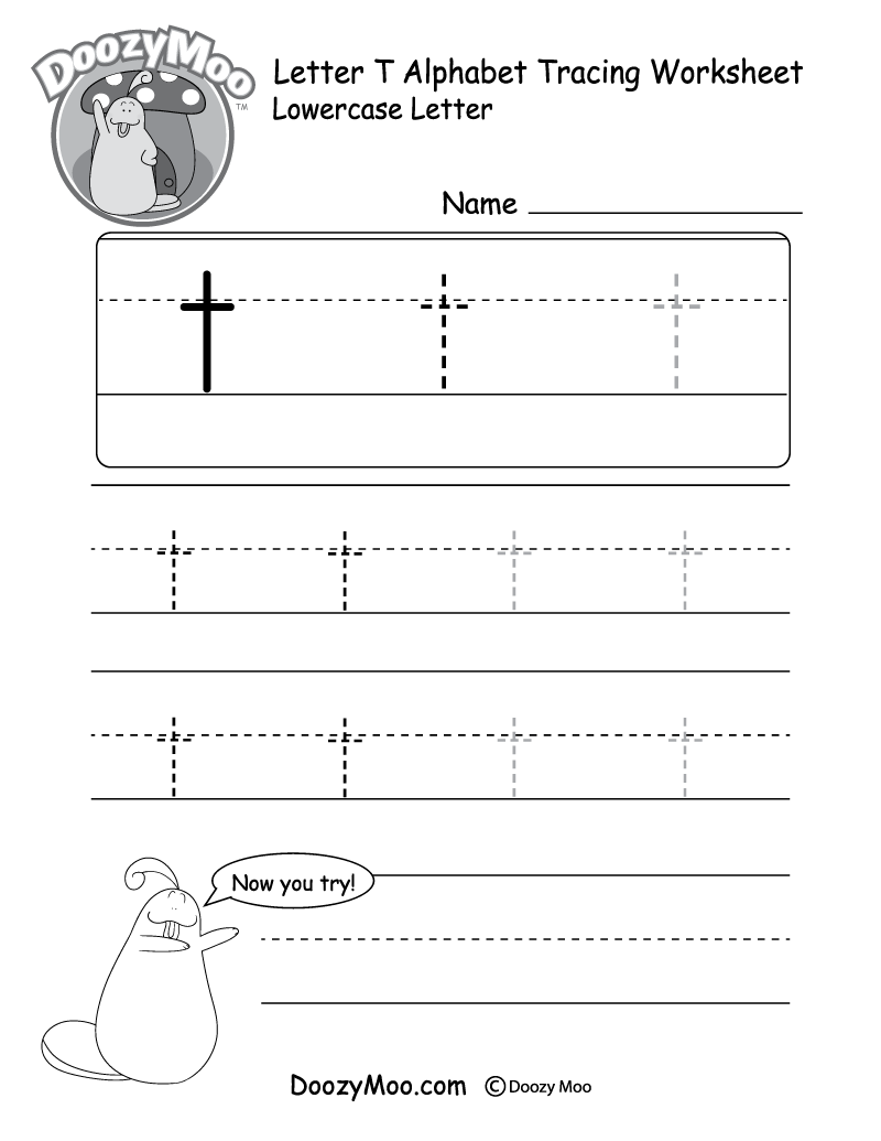 Lowercase Letters Printable Worksheets
