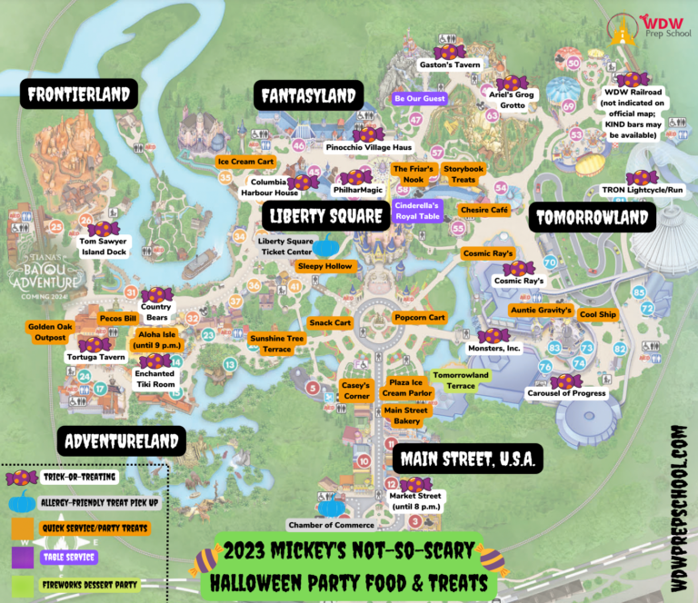 Magic Kingdom Maps