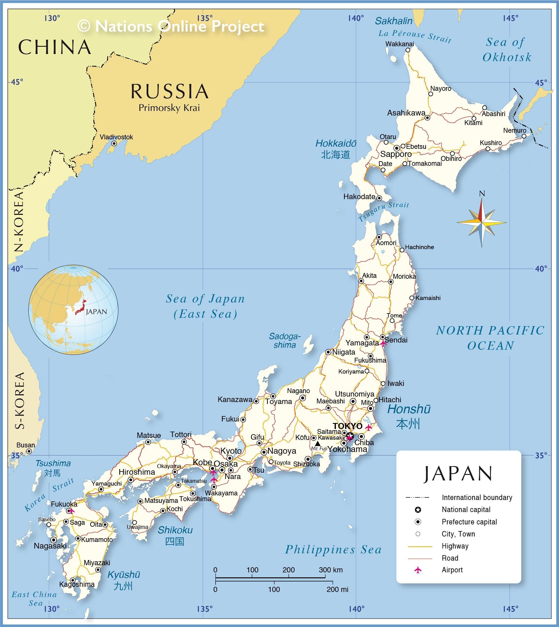 Map Of Japan Offline Map And Detailed Map Of Japan Map Of Japan Offline Map And Detailed Map Of Japan
