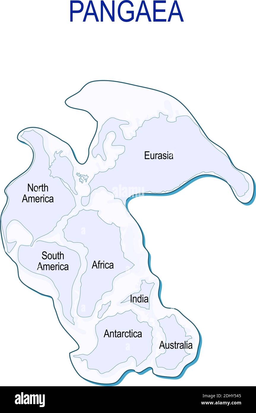 Map Of Pangaea With Modern Continental Borders Continental Drift On The Planet Earth Millions Years Ago Vector Illustration For Educational Use Stock Vector Image Art Alamy Map Of Pangaea With Modern Continental Borders Continental Drift On The Planet Earth Millions Years Ago Vector Illustration For Educational Use Stock Vector Image Art Alamy