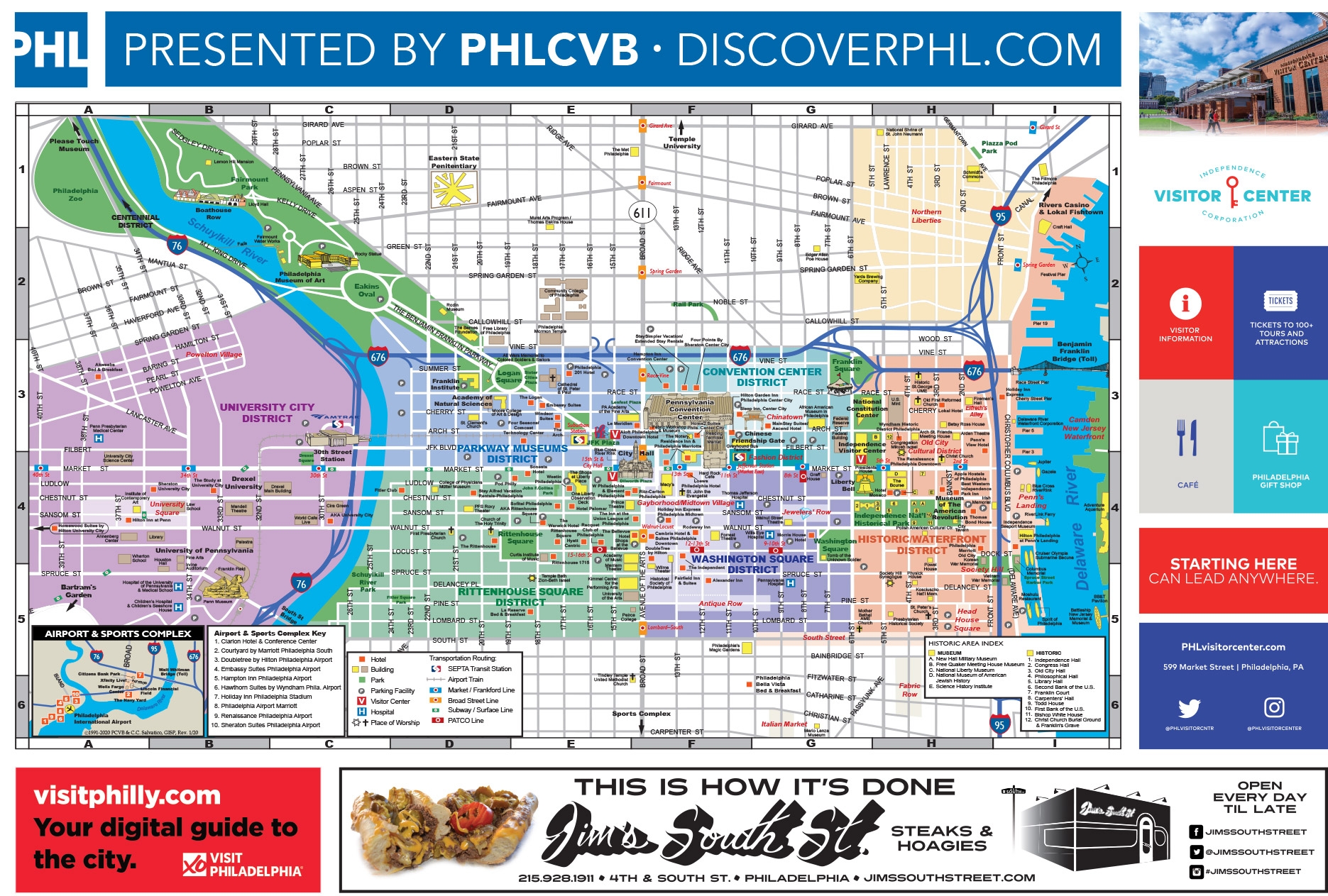 Maps Directions Visit Philadelphia