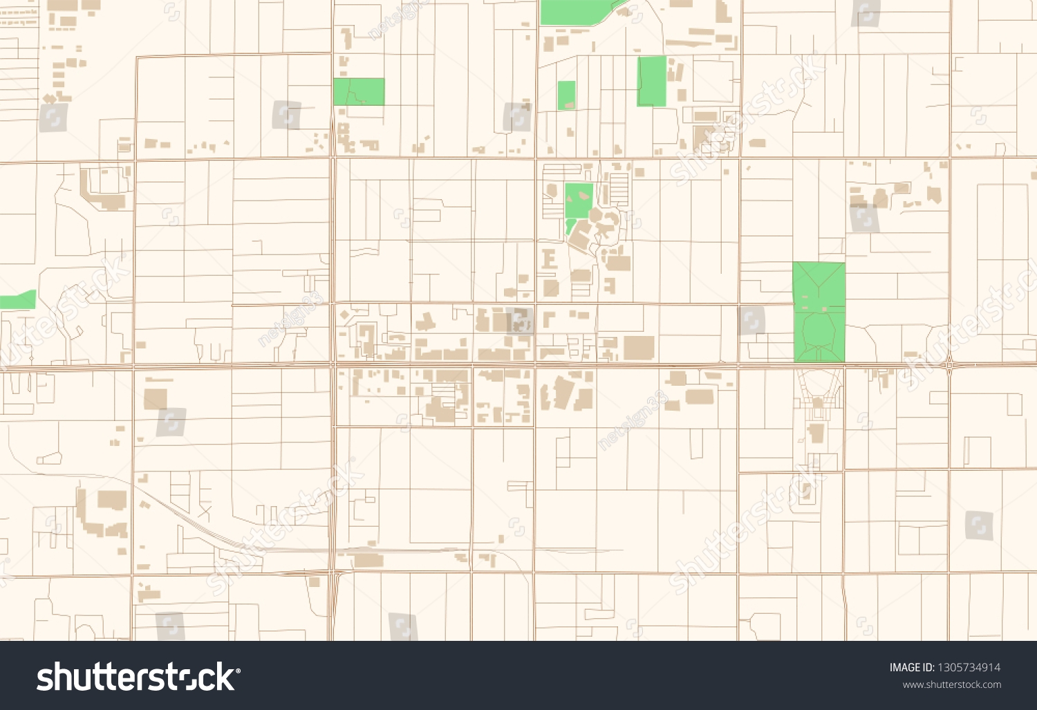 Mesa Arizona Printable Map Excerpt This Stock Vector Royalty Free 1305734914 Shutterstock