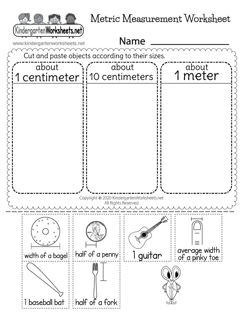 Free Printable Measuring Inches Worksheets