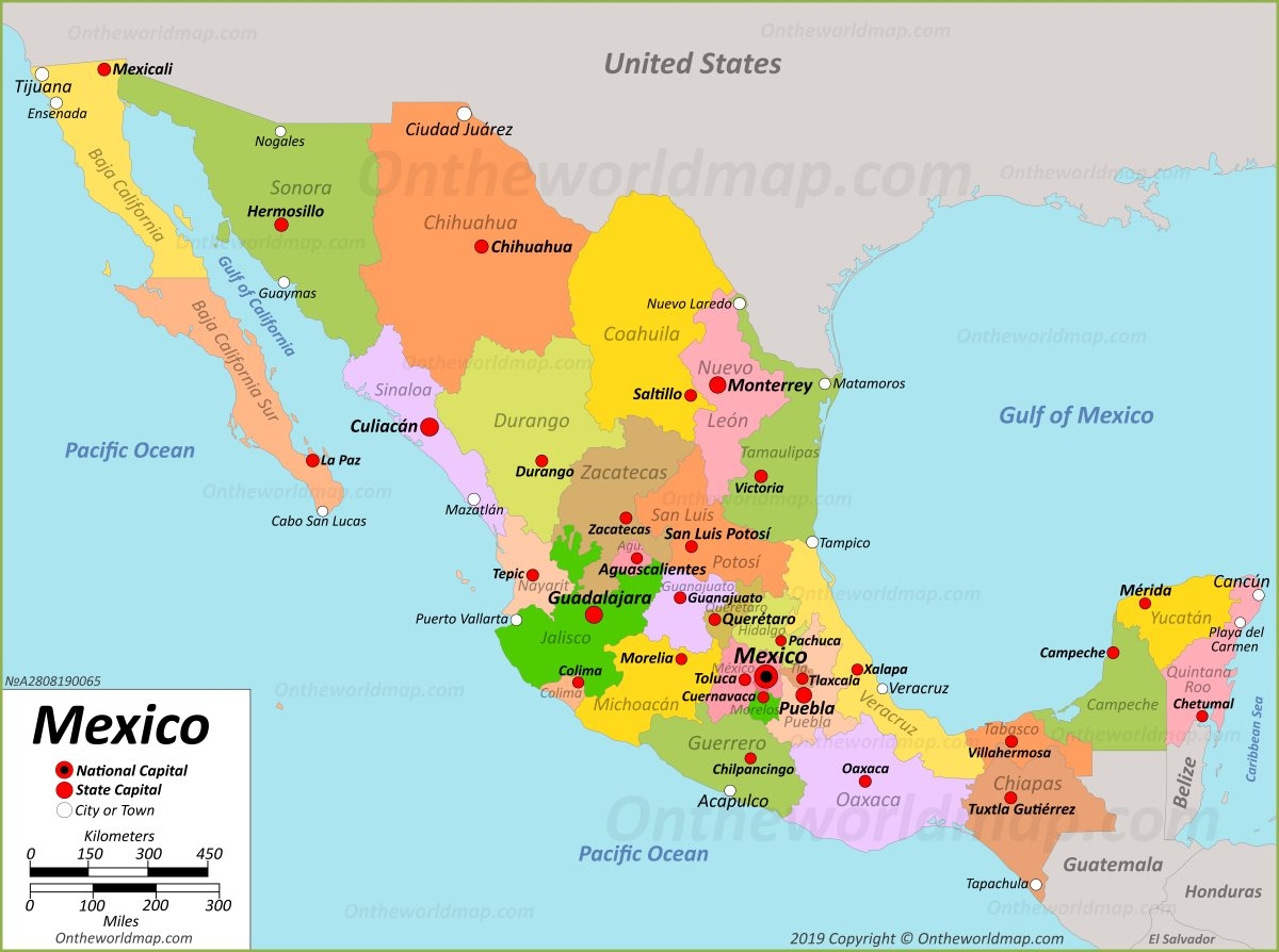 Mexico Map Discover Mexico With Detailed Maps Mexico Map Discover Mexico With Detailed Maps