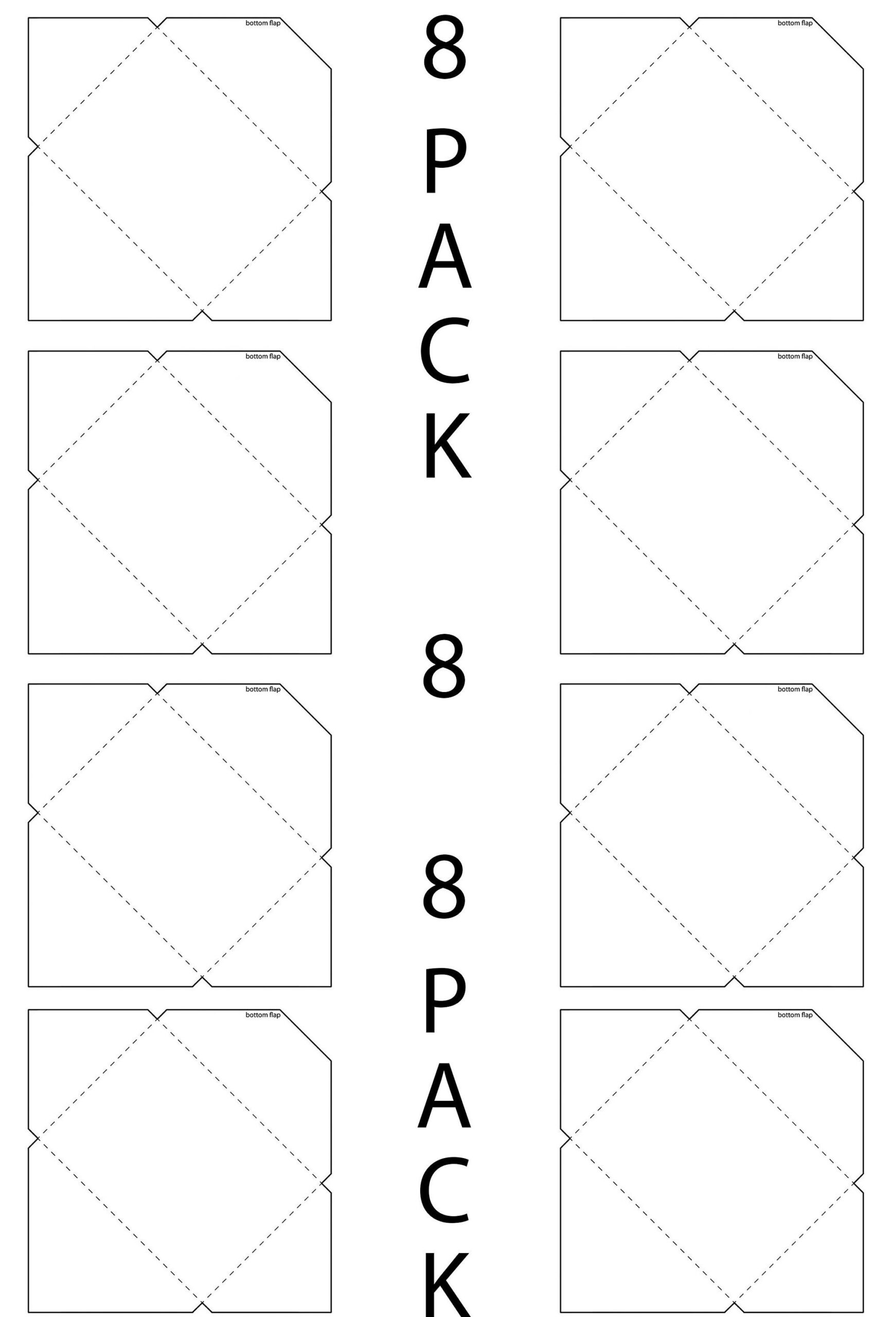 Mini Envelope Template Plain White A4 Paper Print 8 Cut Out Wedding Cards Name Places Small Note Jpg Envelope Worksheets Library