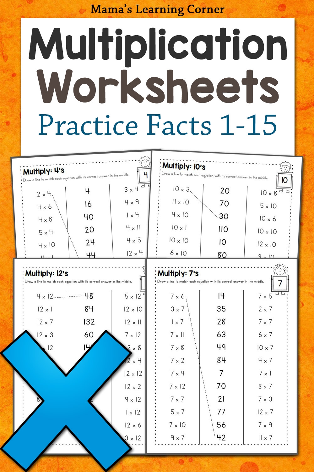 Printable Multiplication Sheets 1 12