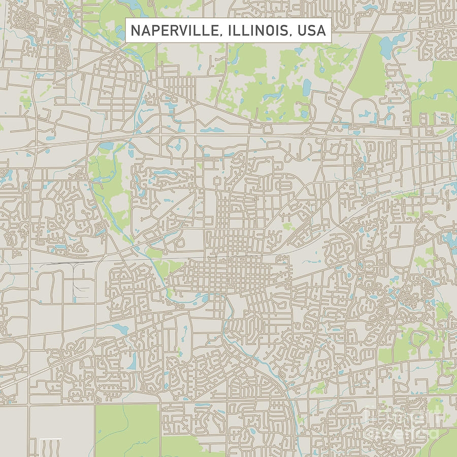 Naperville Illinois US City Street Map By Frank Ramspott Naperville Illinois US City Street Map By Frank Ramspott