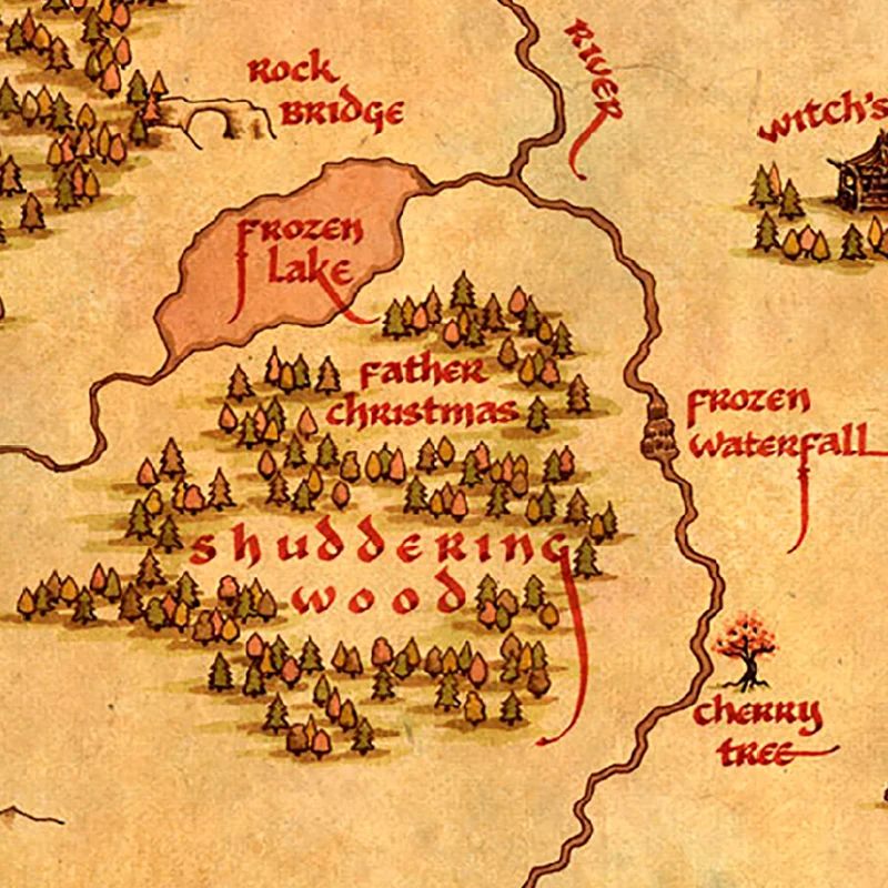 Narnia Map Printable