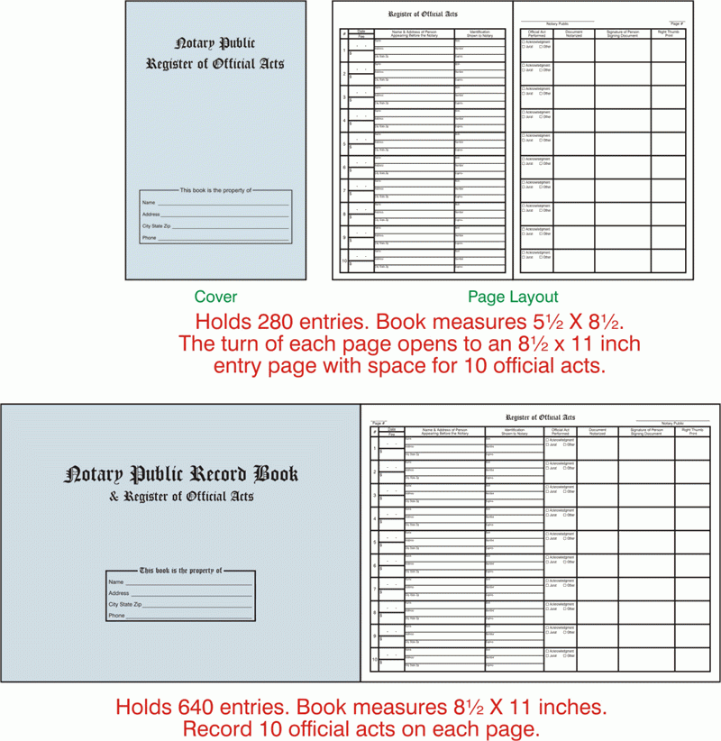 Notary Log Book KDP Interior Template 8 5x11 Inches 100 Page Ready Worksheets Library