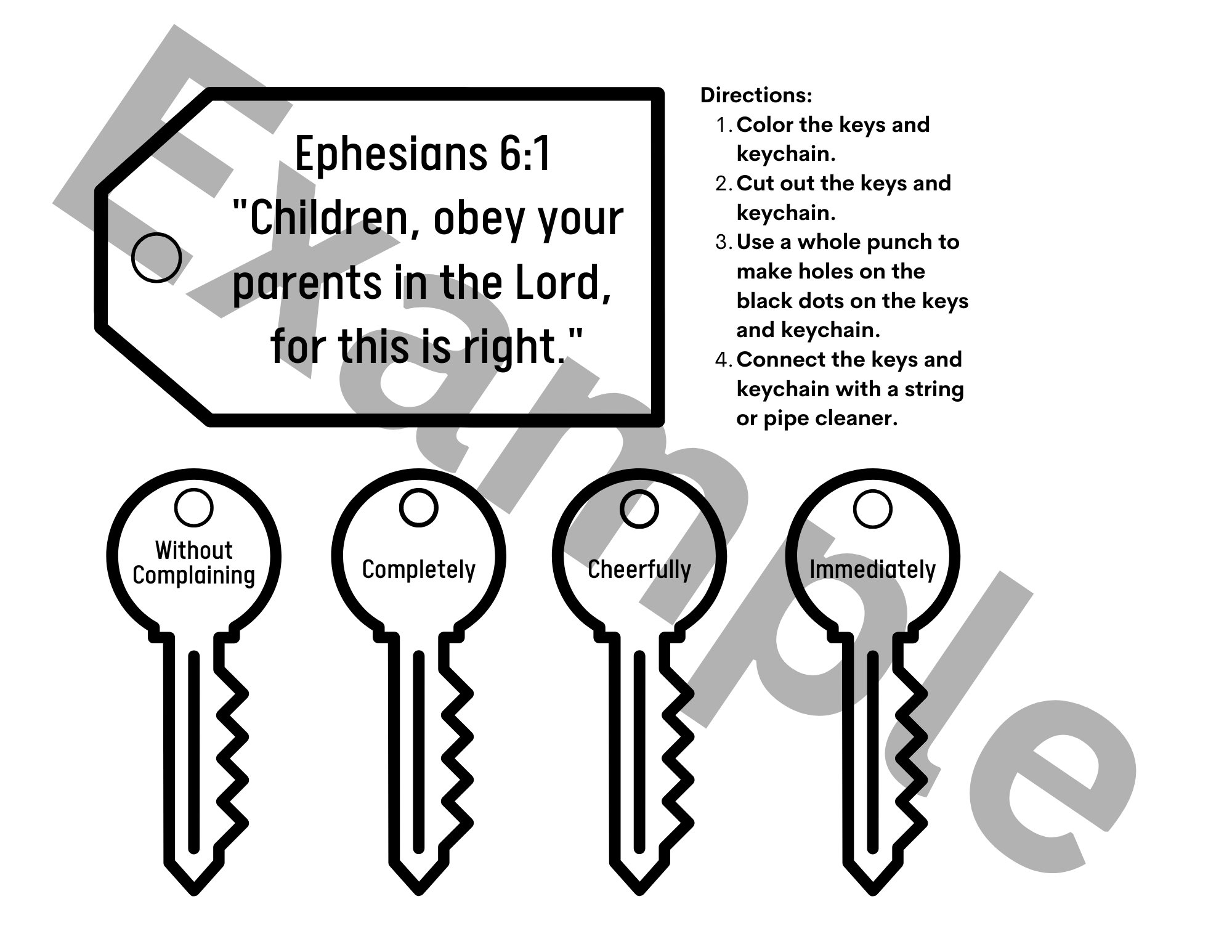 Obedience For Kids Etsy Obedience For Kids Etsy