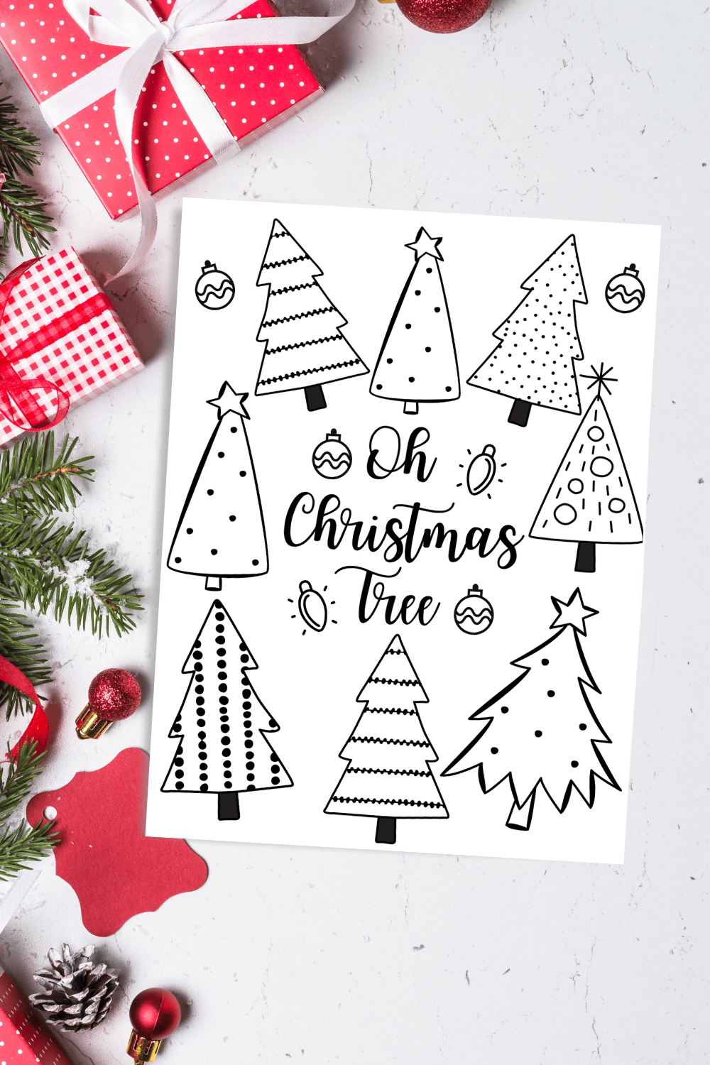 Oh Christmas Tree Coloring Page Free Printable Oh Christmas Tree Coloring Page Free Printable