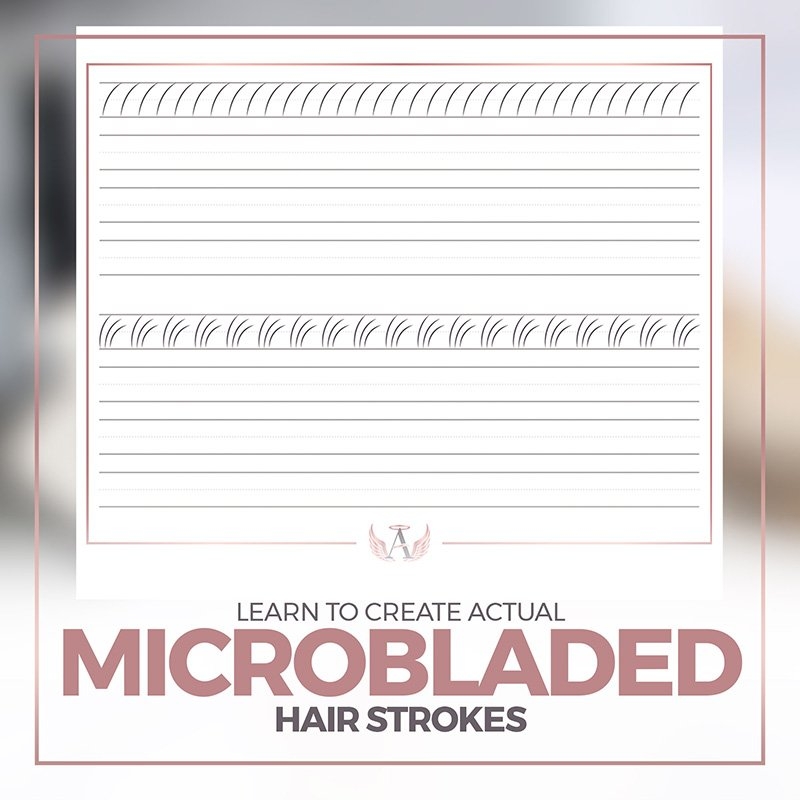 Microblading Practice Sheet Printable