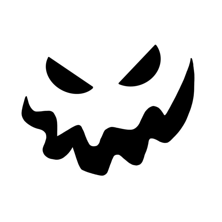 Oogie Boogie Face Digital Files The Nightmare Before Christmas SVG PDF PNG Jpeg Halloween Coloring Pages Pumpkin Carving Stencil