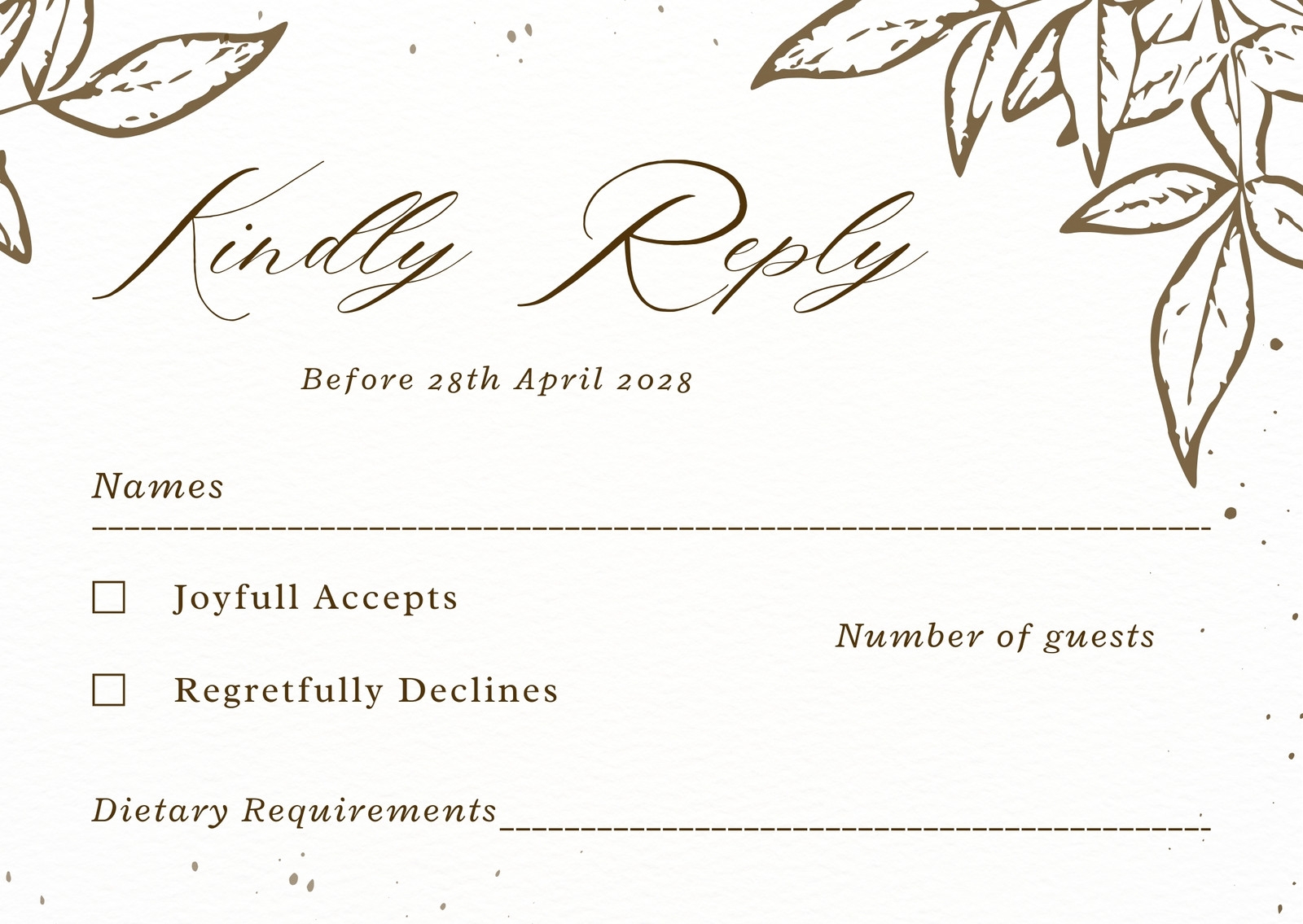 Page 2 Free And Customizable RSVP Templates Canva Page 2 Free And Customizable RSVP Templates Canva