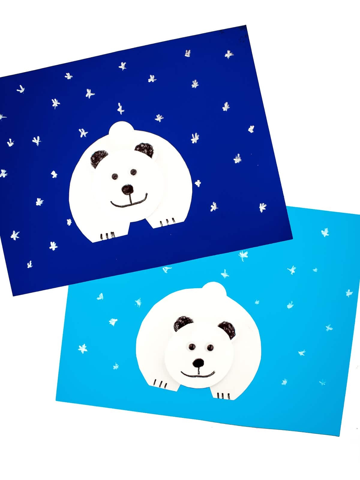 Paper Polar Bear Craft Kids Activity Zone Paper Polar Bear Craft Kids Activity Zone