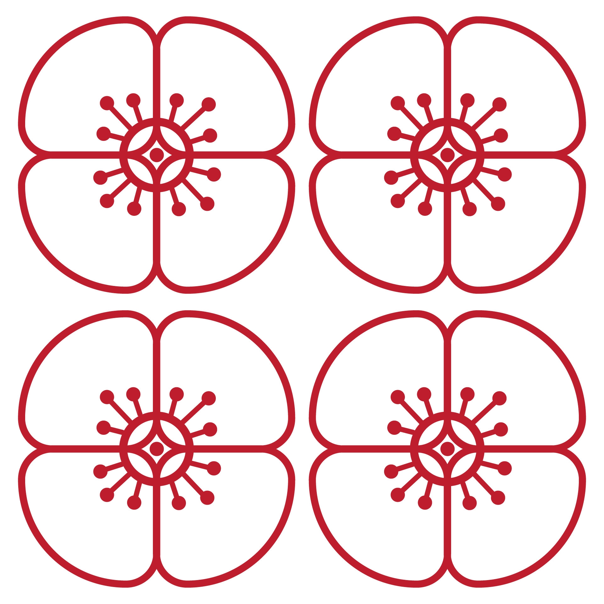 Free Printable Poppies Template