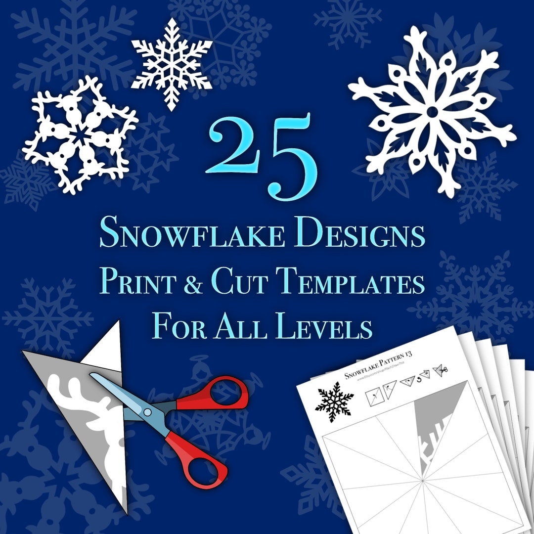 Free Printable Paper Snowflakes Templates Free Printable Paper Snowflakes Templates