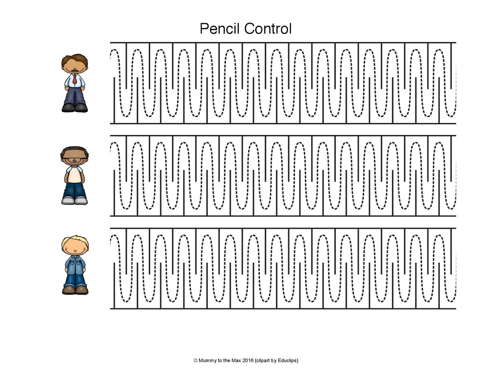 Pencil Control U0026 Free Printable MUMMY TO THE MAX Pencil Control U0026 Free Printable MUMMY TO THE MAX