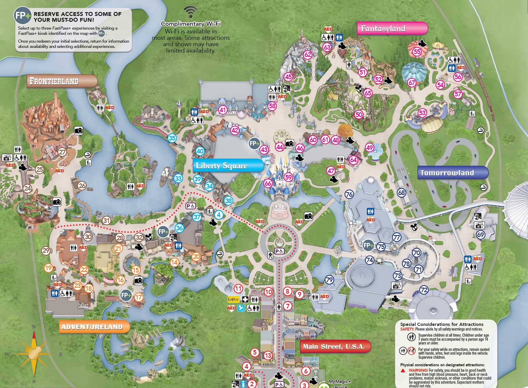 Disney Maps Printable
