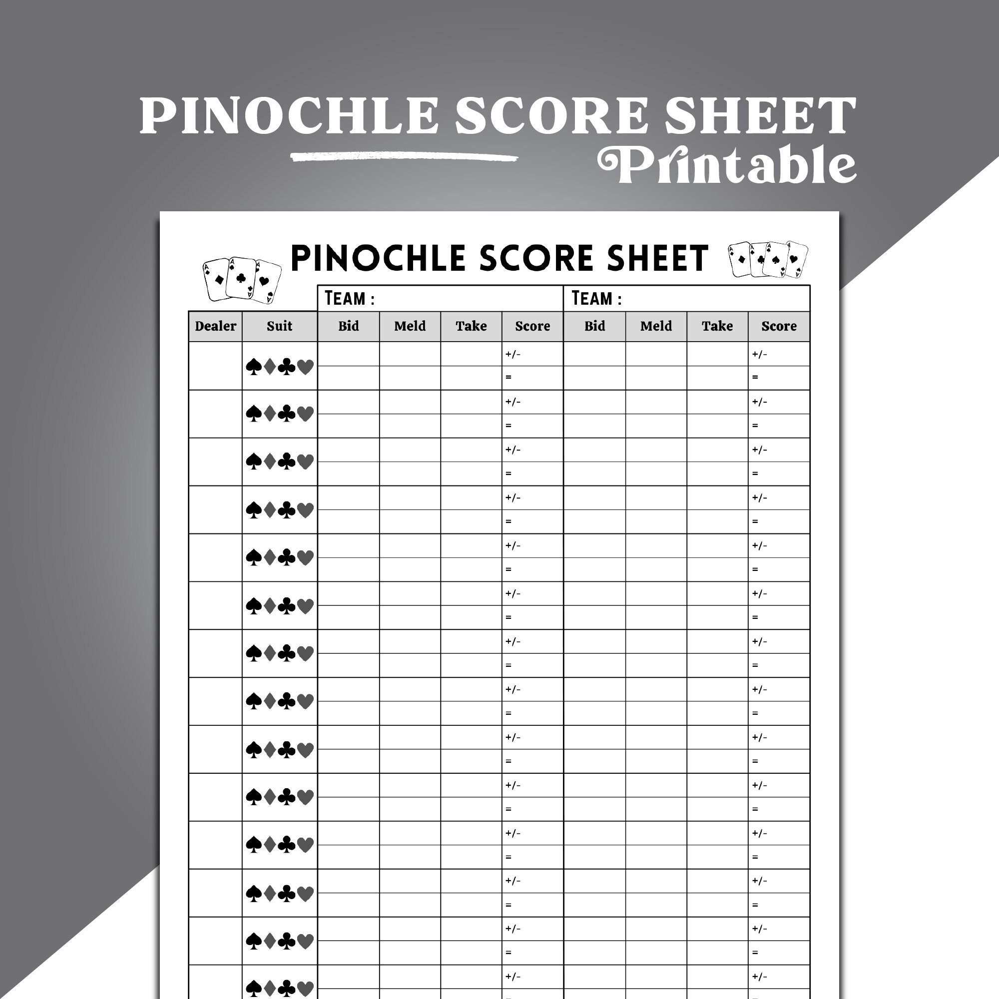 Pinochle Cheat Sheet Printable Pdf Free Pinochle Cheat Sheet Printable Pdf Free