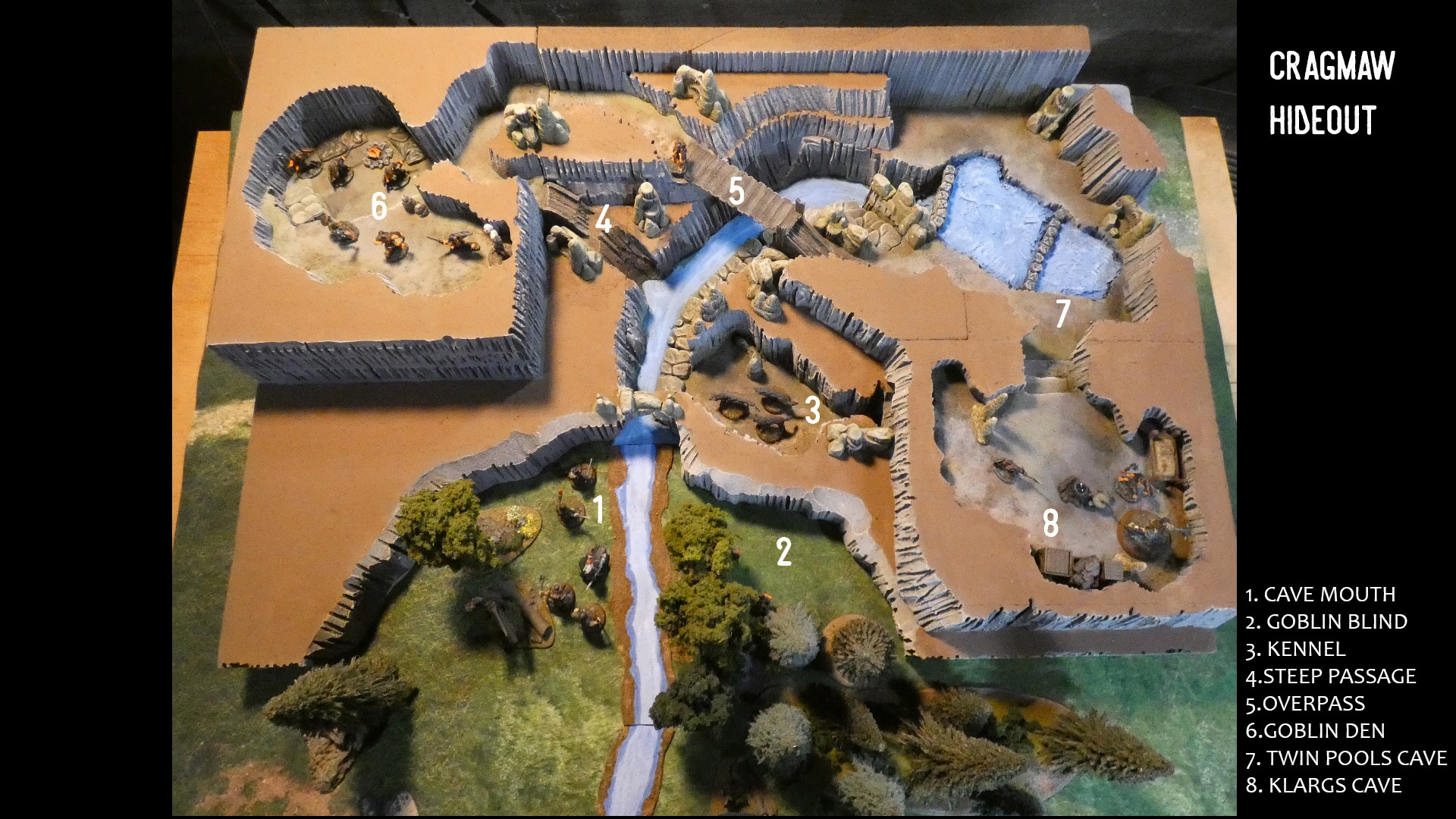 Printable Cragmaw Hideout Map