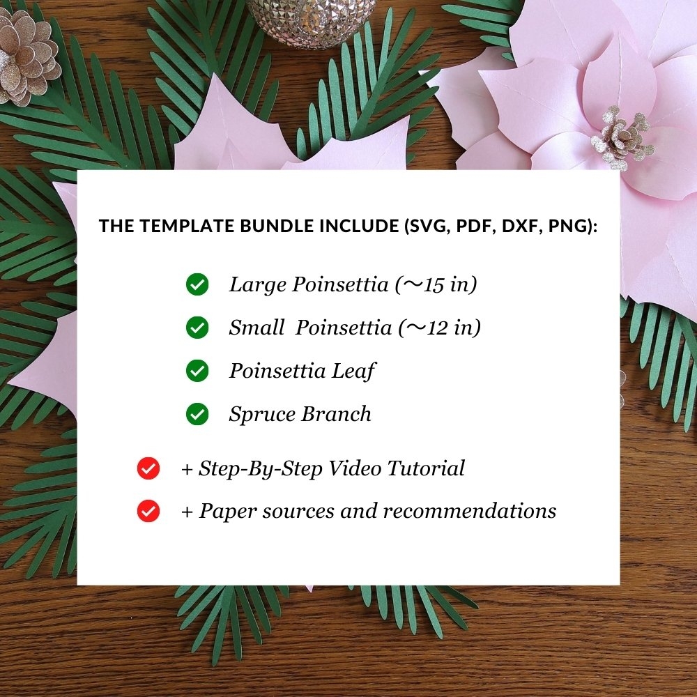 Free Printable Paper Tropical Flower Templates