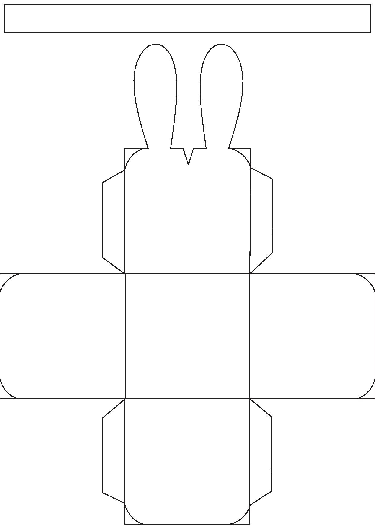 Printable Easter Basket Template Printable Easter Basket Template